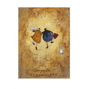 Umělecký tisk Sam Toft - Carrying on Regardless, 40 × 50 cm