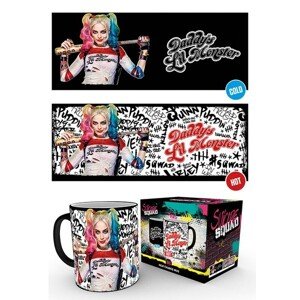 Měnící hrnek Suicide Squad - Daddy's Lil Monster, 0,32 l