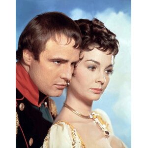 Fotografie Marlon Brando And Jean Simmons, Desiree 1954 Directed By Henry Koster, 30 × 40 cm