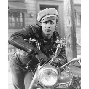 Fotografie Marlon Brando, The Wild One 1953 Directed By Laslo Benedek, 30 × 40 cm