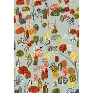 Obrazová reprodukce Uphill, 2012, Southwood, Eliza, 26.7 × 40 cm
